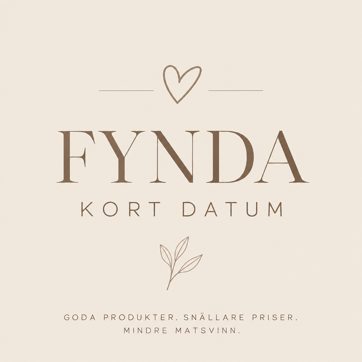 Fynda – kort datum