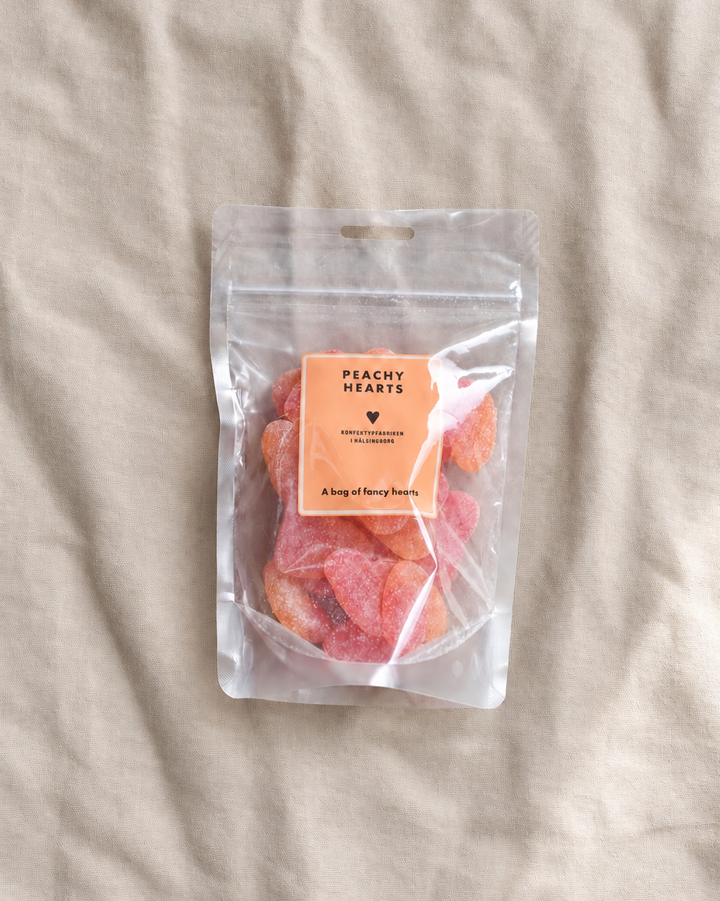 Konfektyrfabriken Peachy Hearts 180g