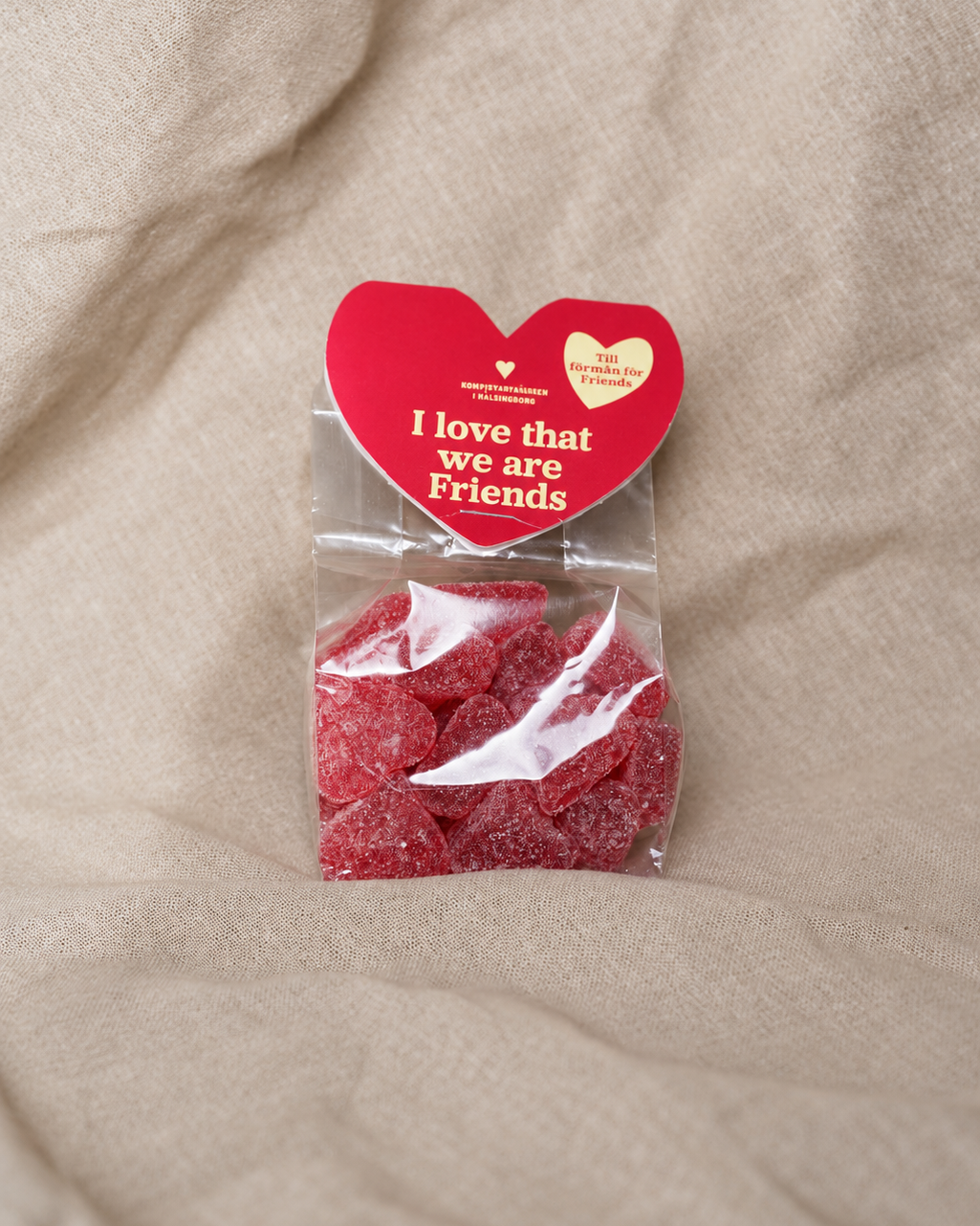 Konfektyrfabrikens Friendship Hearts 150g