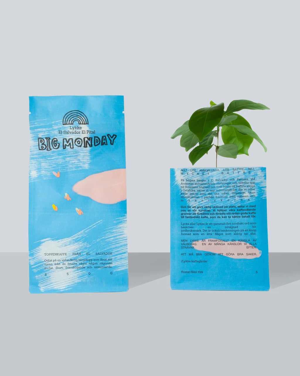 Lykke Big Monday Malet Kaffe 250g