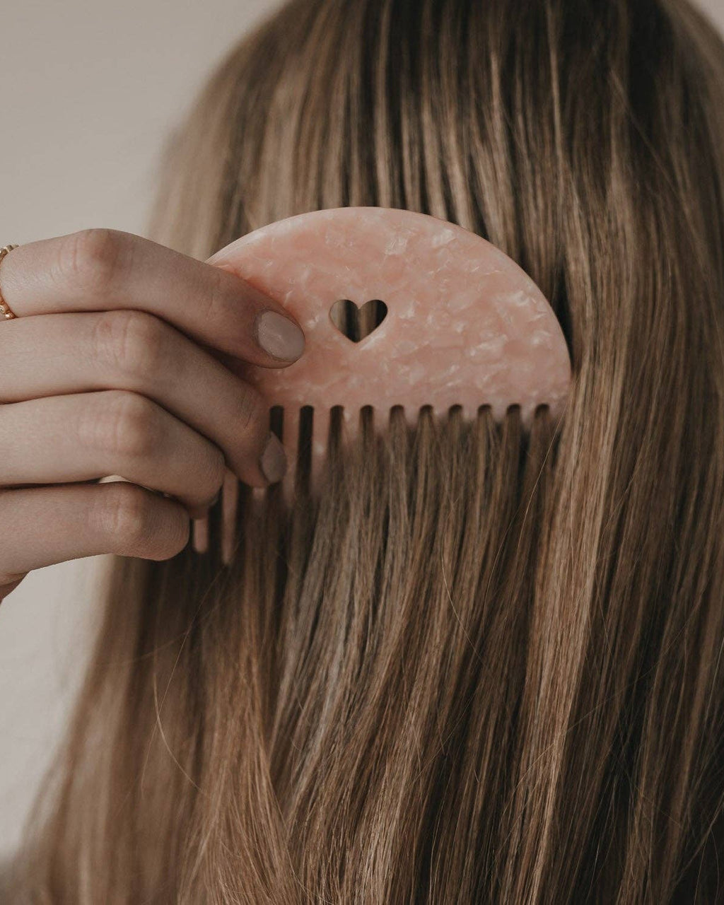 Hjärtformad Kam Blush